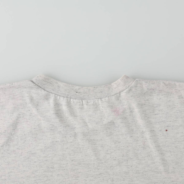 90'S Vintage Printed T-Shirt, Men's XL unclear gray type Vintage Second Hand
