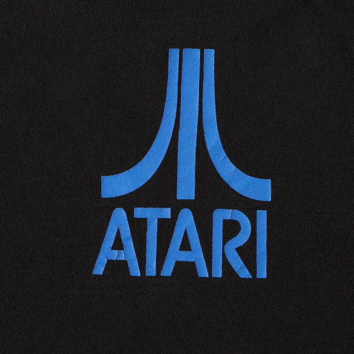 90'S Delta ASTEROIDS Shooting Game Print T-Shirt, Men's Size L (Equivalent), Vintage cotton black type Vintage Second Hand