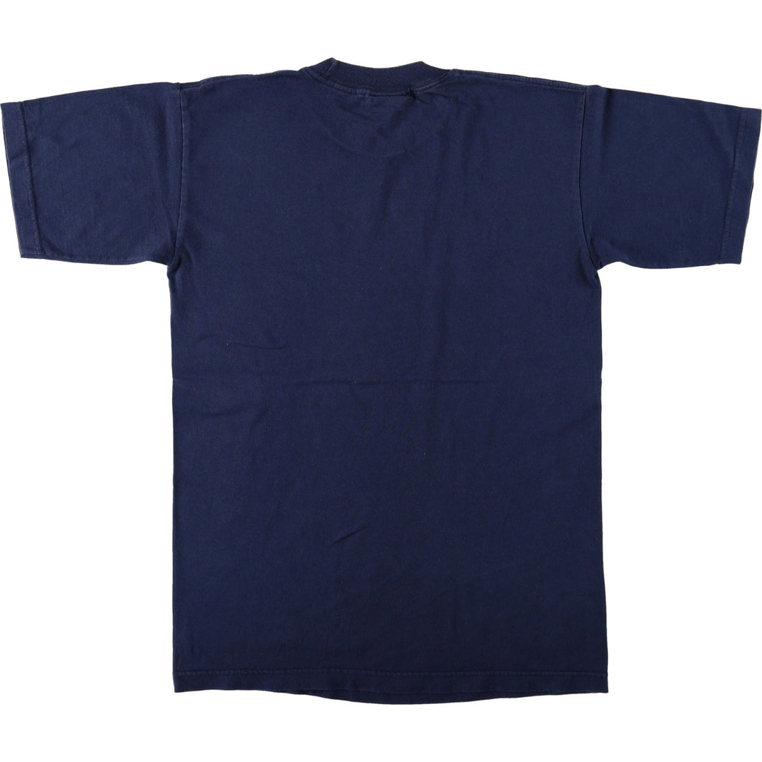 90'S PORN STAR surf/skate t-shirt, made in USA, men's size M equivalent, vintage. cotton navy blue type Vintage Second Hand