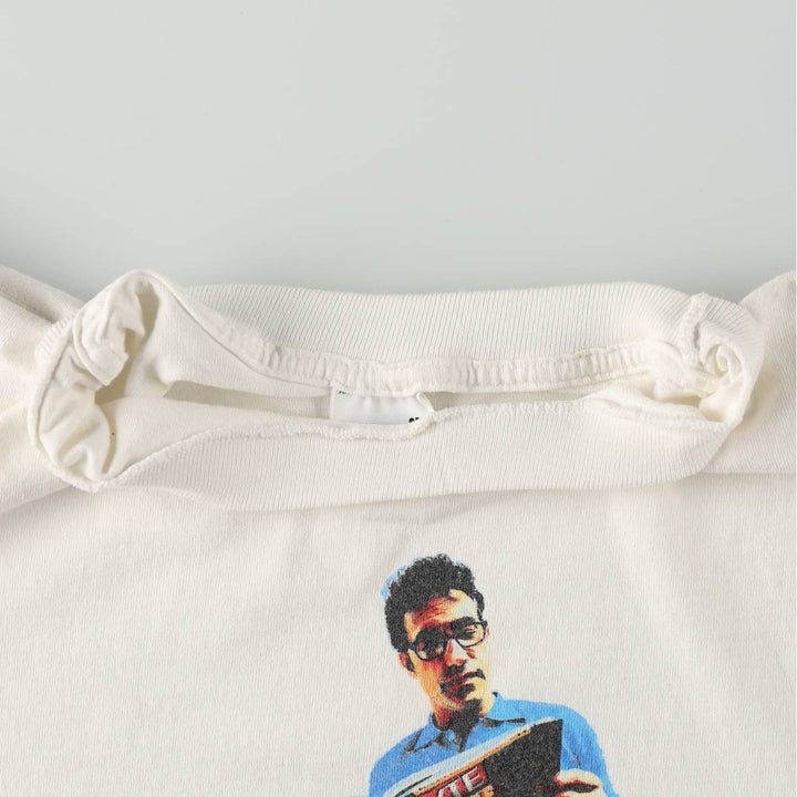 90'S Anvil BYTE Advertising T-Shirt, Made in USA, Men's Size L (Equivalent), Vintage cotton white type Vintage Second Hand