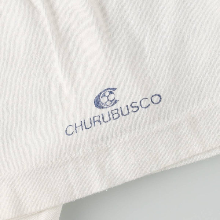 80'S Churbusco Studios TOTAL RECALL Advertising T-Shirt, Men's XL equivalent, Vintage unclear white type Vintage Second Hand