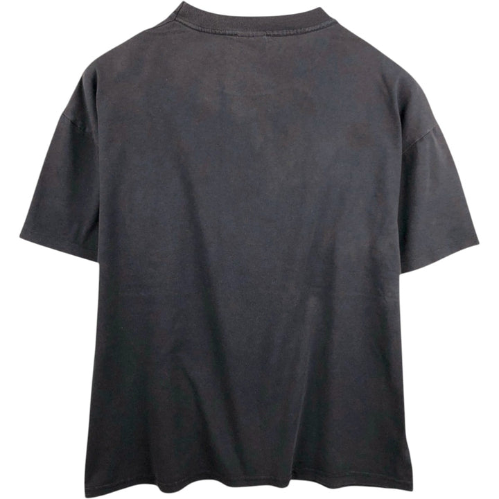 Hanes Track One AB Band T-Shirt (Men's XL equivalent) cotton black type Vintage Second Hand