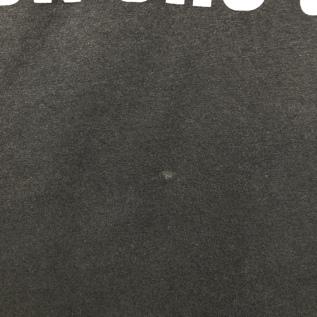 Hanes Track One AB Band T-Shirt (Men's XL equivalent) cotton black type Vintage Second Hand