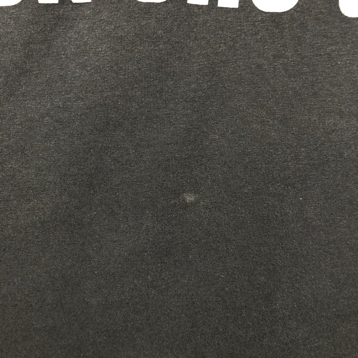 Hanes Track One AB Band T-Shirt (Men's XL equivalent) cotton black type Vintage Second Hand