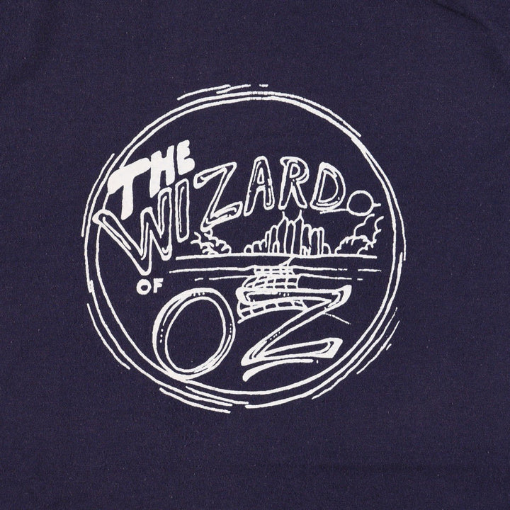 80'S Sportswear Wizard of Oz Movie T-Shirt, Made in USA, Men's Size M (approx.), Vintage cotton navy blue type Vintage Second Hand