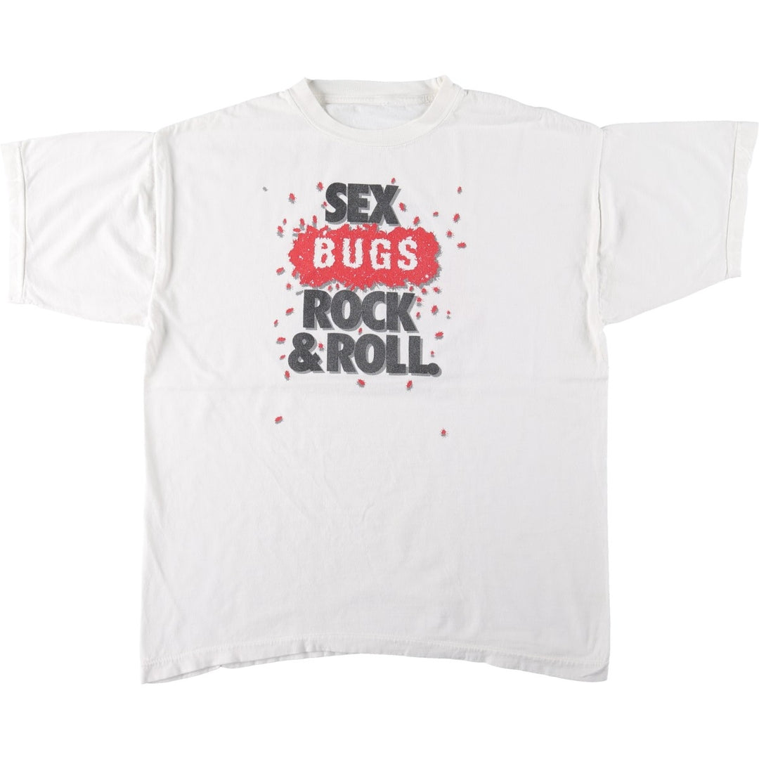 90'S Joe's Apartment movie t-shirt, men's size XL equivalent, vintage. unclear white type Vintage Second Hand