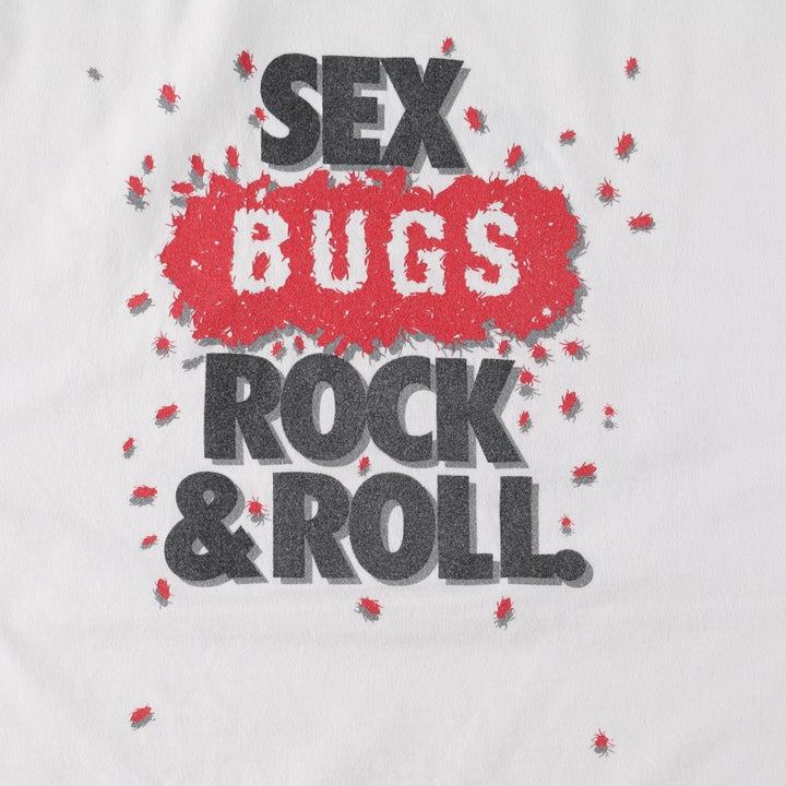 90'S Joe's Apartment movie t-shirt, men's size XL equivalent, vintage. unclear white type Vintage Second Hand