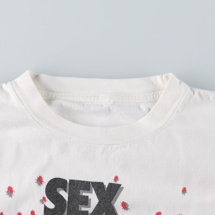 90'S Joe's Apartment movie t-shirt, men's size XL equivalent, vintage. unclear white type Vintage Second Hand