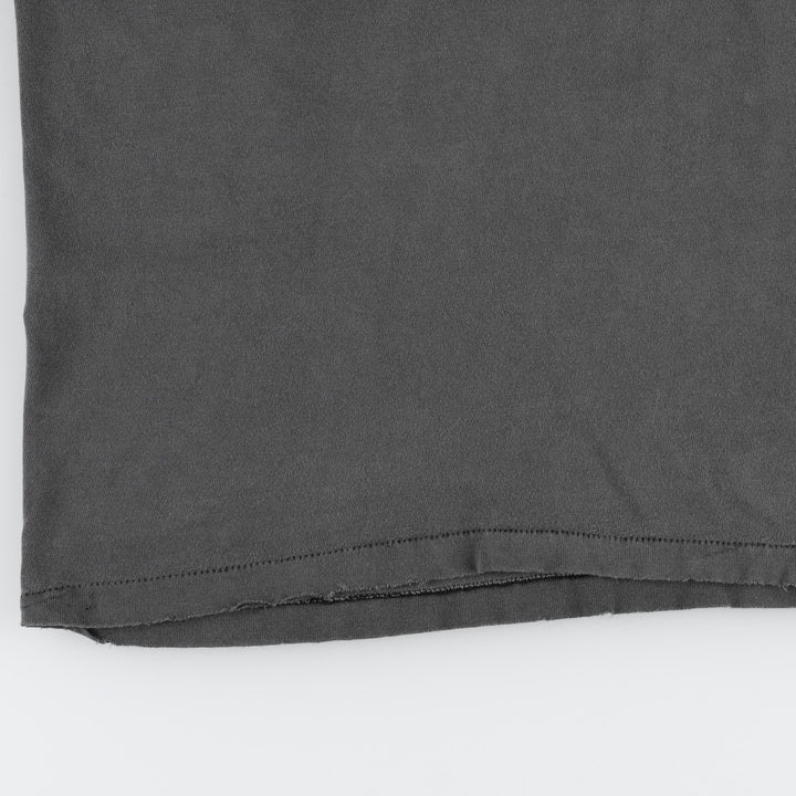 ~90'S MCESCHER Cut-off Art T-shirt, Men's XL equivalent, Vintage unclear black type Vintage Second Hand