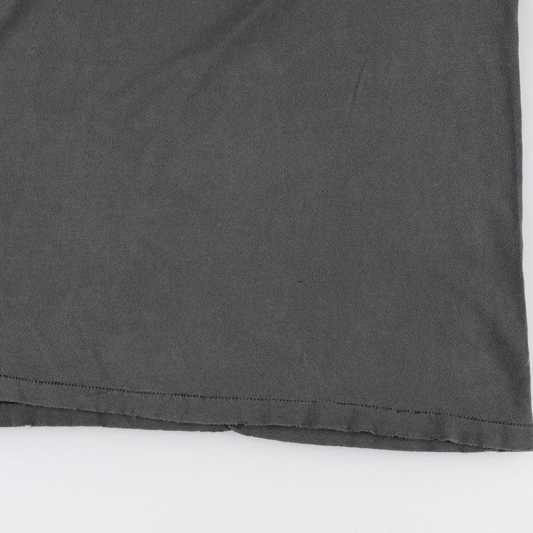 ~90'S MCESCHER Cut-off Art T-shirt, Men's XL equivalent, Vintage unclear black type Vintage Second Hand