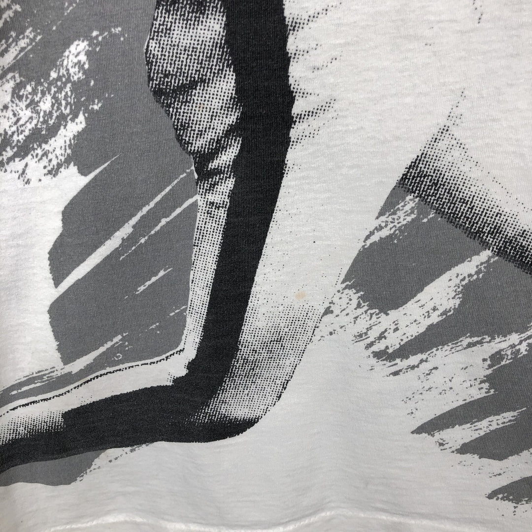 90'S UNISPORT Field of Dreams Overprint Movie T-Shirt, Made in USA, Men's XXL equivalent, Vintage cotton white type Vintage Second Hand