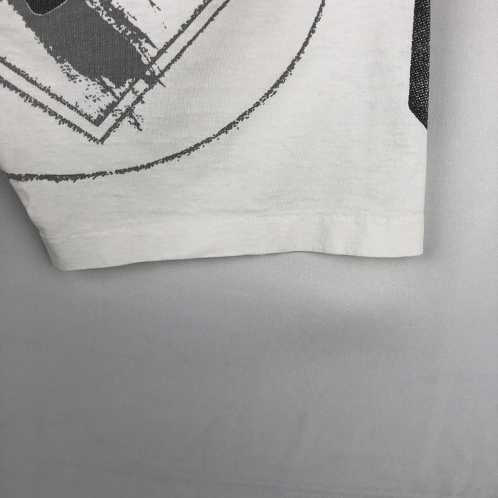 90'S UNISPORT Field of Dreams Overprint Movie T-Shirt, Made in USA, Men's XXL equivalent, Vintage cotton white type Vintage Second Hand