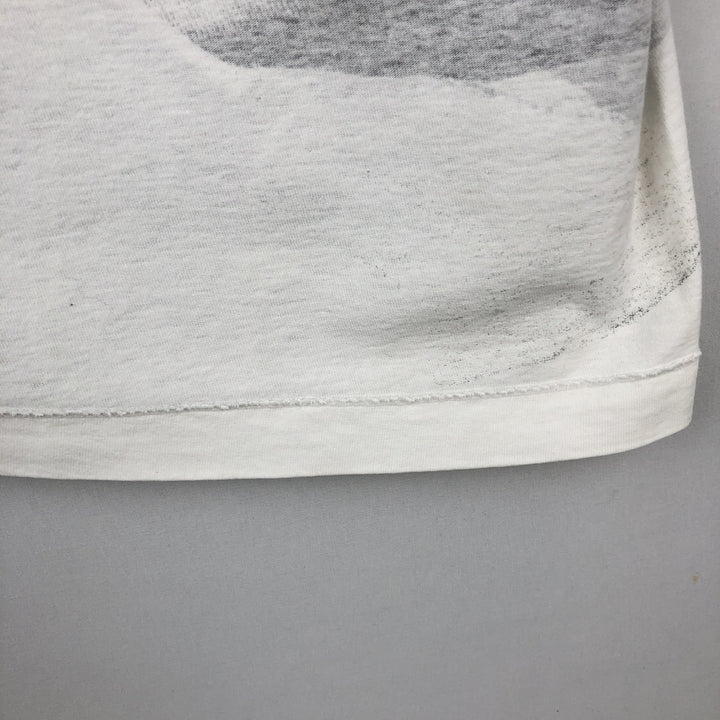 90'S UNISPORT Field of Dreams Overprint Movie T-Shirt, Made in USA, Men's XXL equivalent, Vintage cotton white type Vintage Second Hand