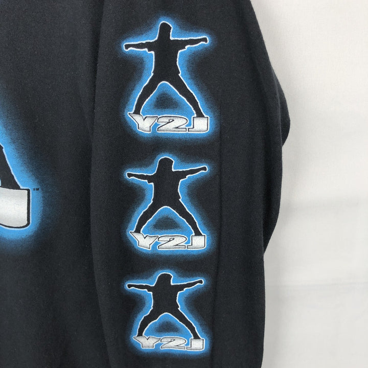 2000'S All Sport Heavy Weight Long-Sleeve T-Shirt, Made in USA, Men's Size L (approx.) cotton black type Vintage Second Hand