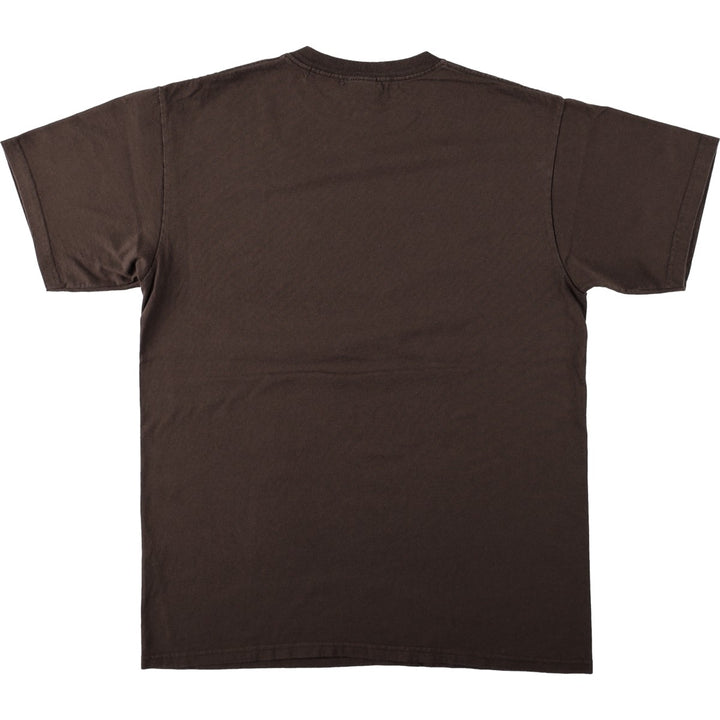 UNIVERSAL STUDIO Shrek 4-D Donkey Character Print T-Shirt (Men's Size L) cotton brown type Vintage Second Hand