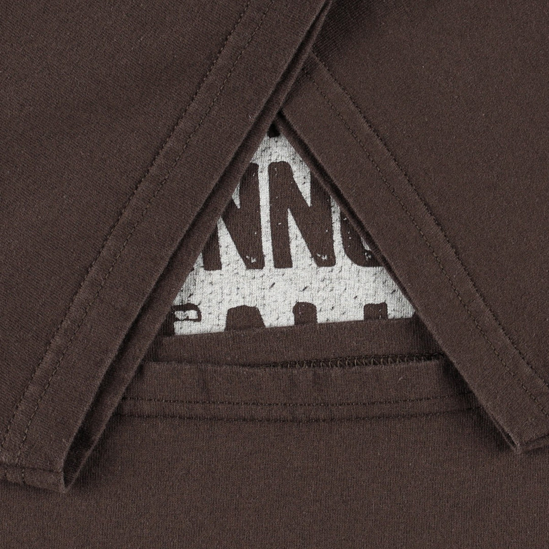 UNIVERSAL STUDIO Shrek 4-D Donkey Character Print T-Shirt (Men's Size L) cotton brown type Vintage Second Hand
