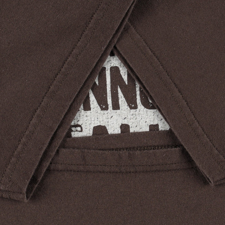 UNIVERSAL STUDIO Shrek 4-D Donkey Character Print T-Shirt (Men's Size L) cotton brown type Vintage Second Hand