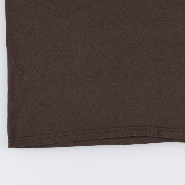 UNIVERSAL STUDIO Shrek 4-D Donkey Character Print T-Shirt (Men's Size L) cotton brown type Vintage Second Hand