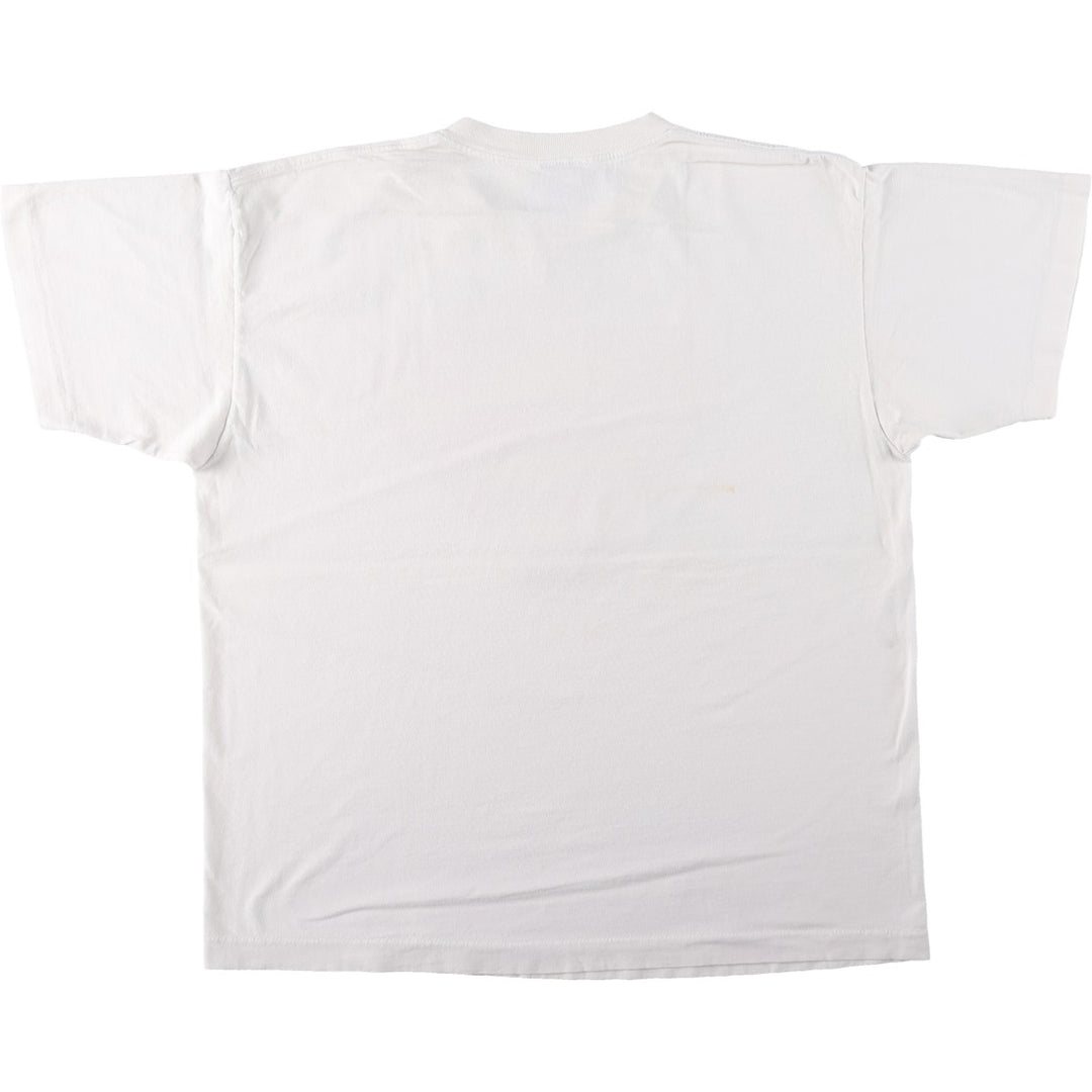 90'S DC Comics Superman Character Print T-Shirt, Made in USA, Men's XL equivalent, Vintage cotton white type Vintage Second Hand