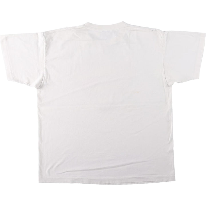 90'S DC Comics Superman Character Print T-Shirt, Made in USA, Men's XL equivalent, Vintage cotton white type Vintage Second Hand