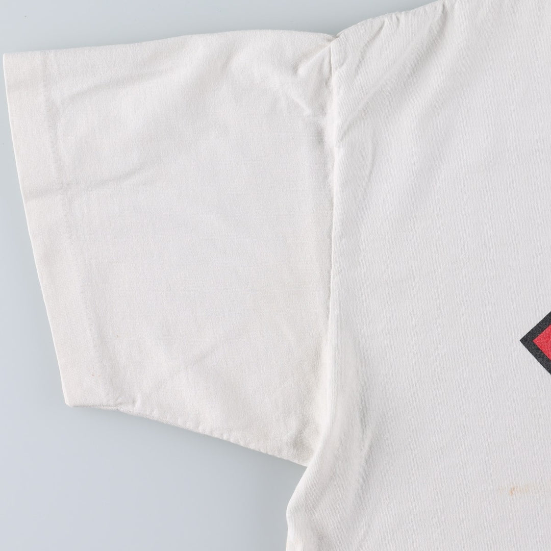 90'S DC Comics Superman Character Print T-Shirt, Made in USA, Men's XL equivalent, Vintage cotton white type Vintage Second Hand