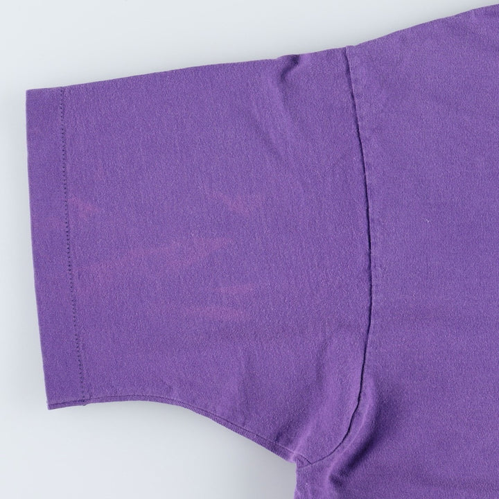 90'S MICKEY UNLIMITED DISNEY Disney Character Print T-Shirt, Made in USA, Men's XL equivalent, Vintage cotton purple type Vintage Second Hand