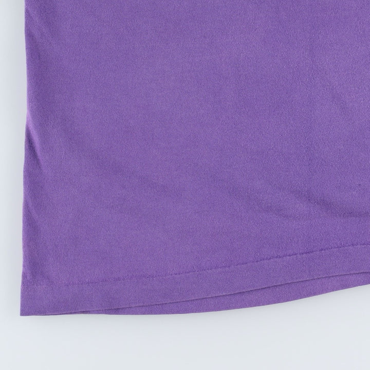 90'S MICKEY UNLIMITED DISNEY Disney Character Print T-Shirt, Made in USA, Men's XL equivalent, Vintage cotton purple type Vintage Second Hand