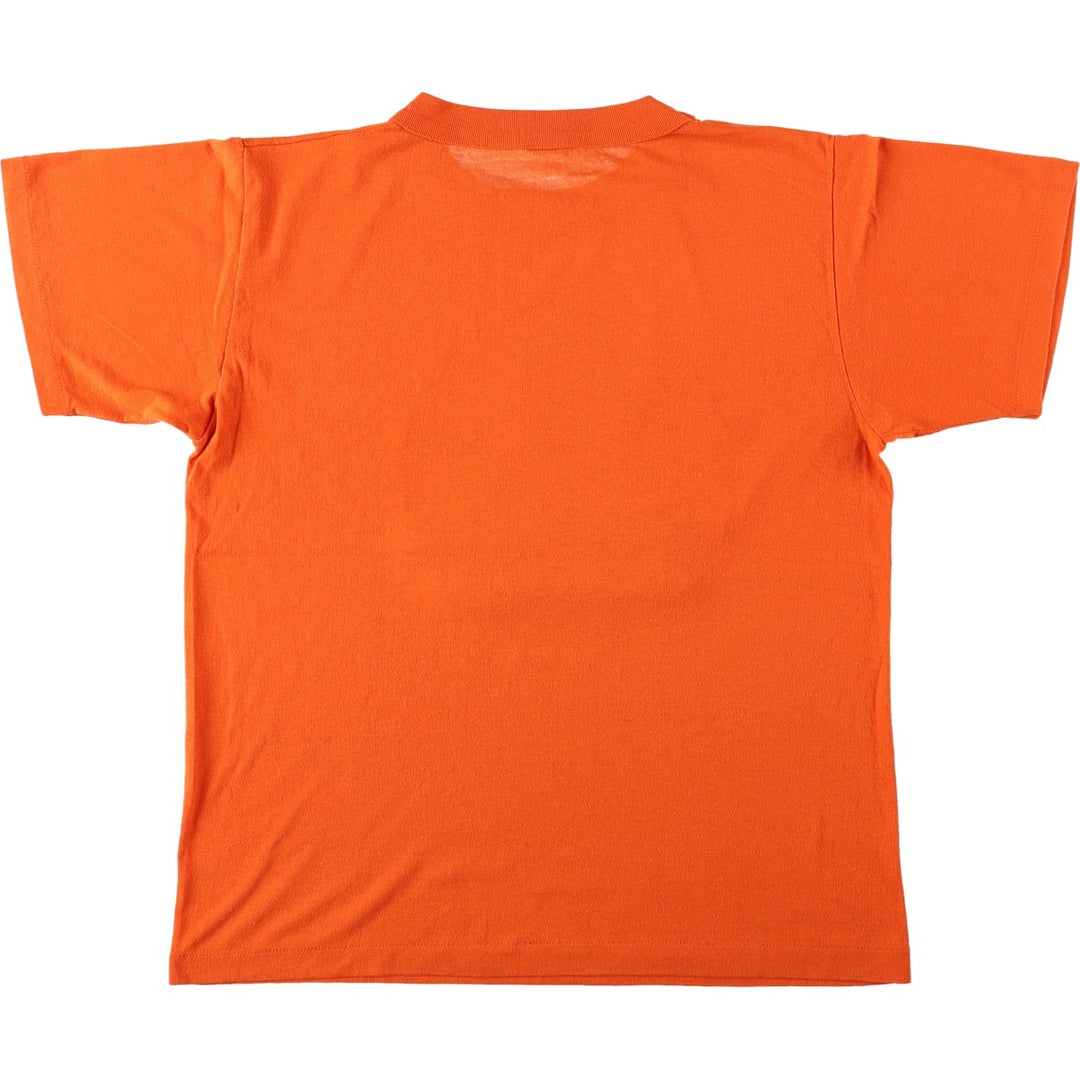 80'S TOP HALF ALF Alf Character Print T-Shirt, Made in USA, Men's Size L (Equivalent), Vintage cotton orange type Vintage Second Hand