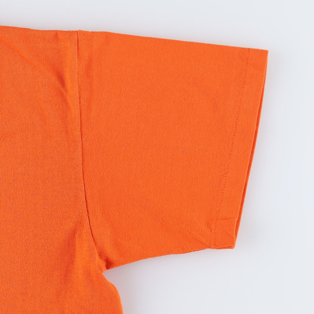 80'S TOP HALF ALF Alf Character Print T-Shirt, Made in USA, Men's Size L (Equivalent), Vintage cotton orange type Vintage Second Hand