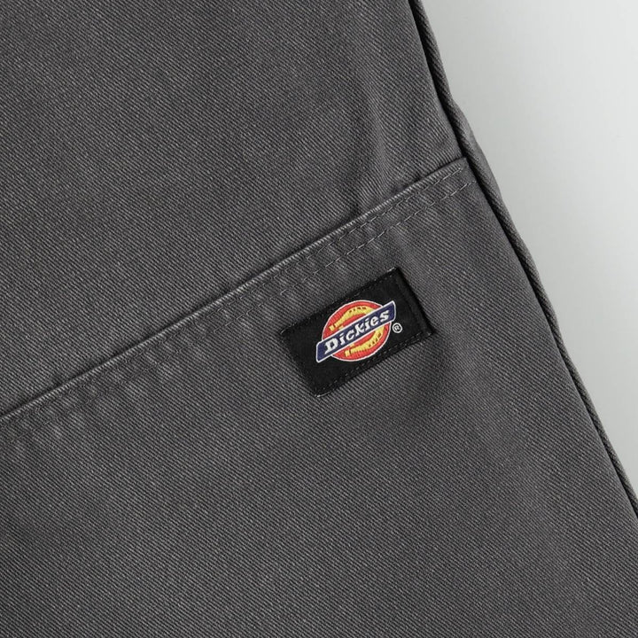 Dickies Loose Fit Double Knee Work Pants Men's W36 unclear Charcoal Vintage Second Hand