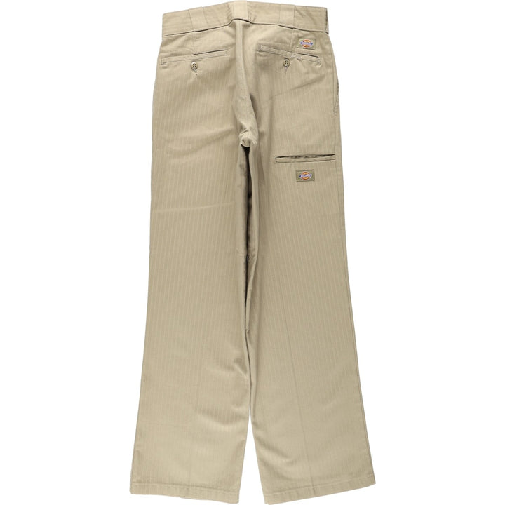 Dickies Work Pants Men's W31 equivalent polyester Beige type Vintage Second Hand