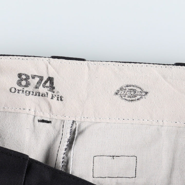 Dickies 874 Original Fit Work Pants, Men's, Size W31 unclear black type Vintage Second Hand