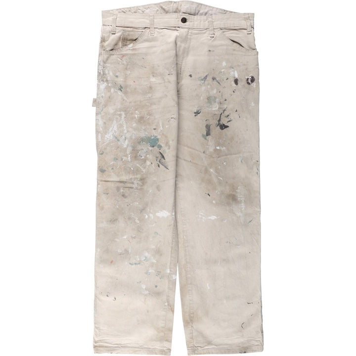 Dickies Paint Painter Pants, Men's W36 (approx.) unclear Beige type Vintage Second Hand