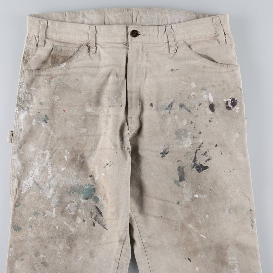 Dickies Paint Painter Pants, Men's W36 (approx.) unclear Beige type Vintage Second Hand