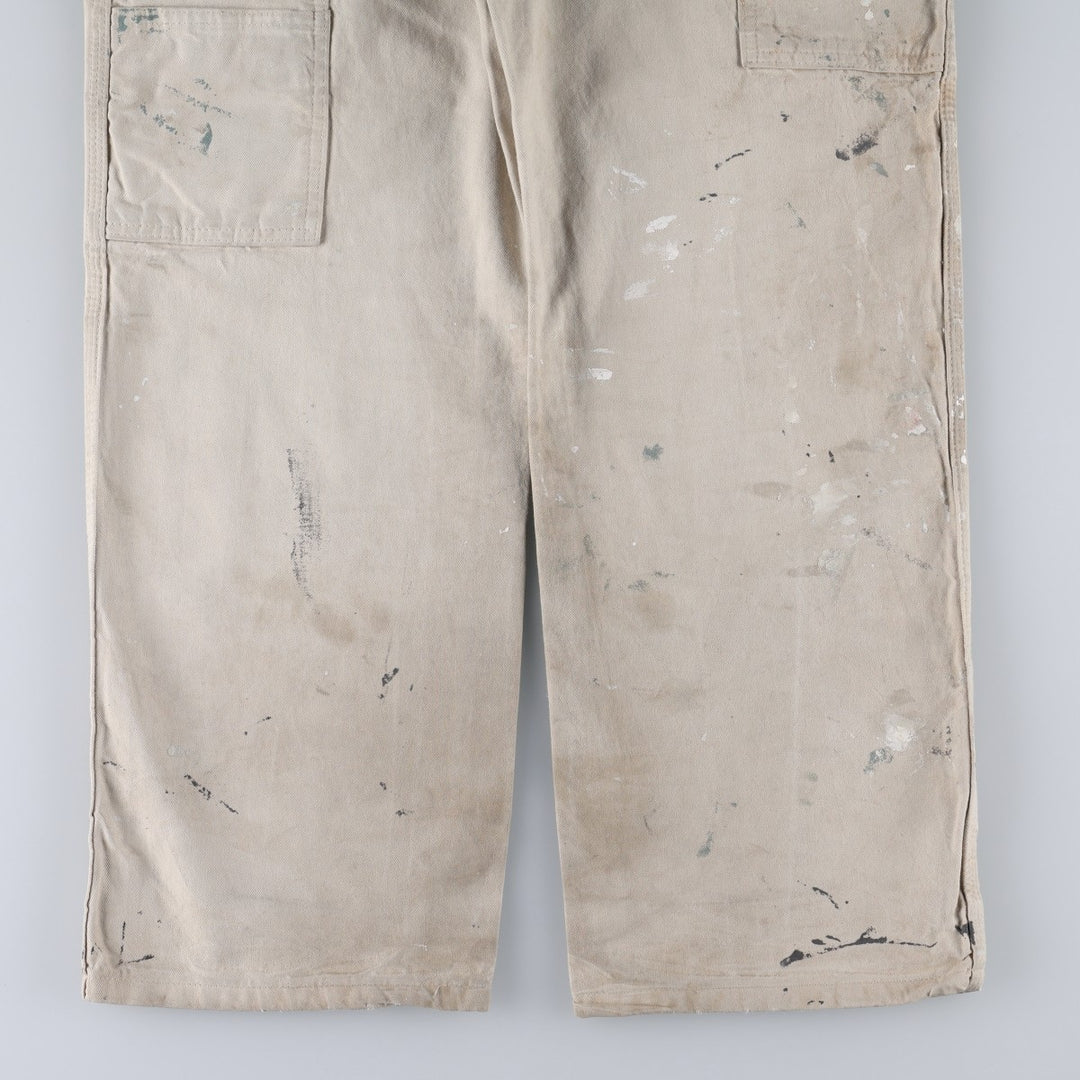 Dickies Paint Painter Pants, Men's W36 (approx.) unclear Beige type Vintage Second Hand