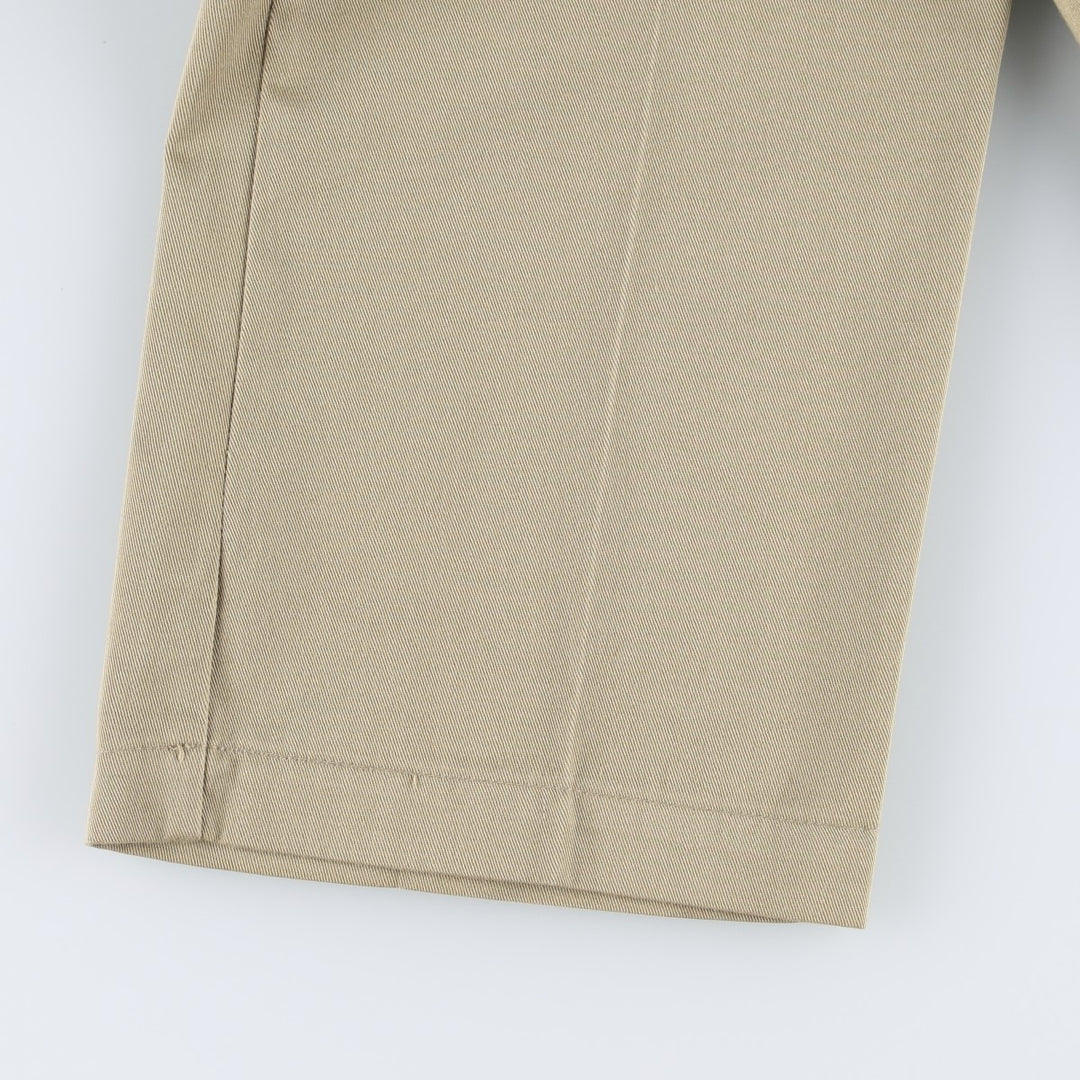 1980'S Dickies Work Pants, Made in USA, Men's Size W34 (approx.), Vintage polyester Beige type Vintage Second Hand