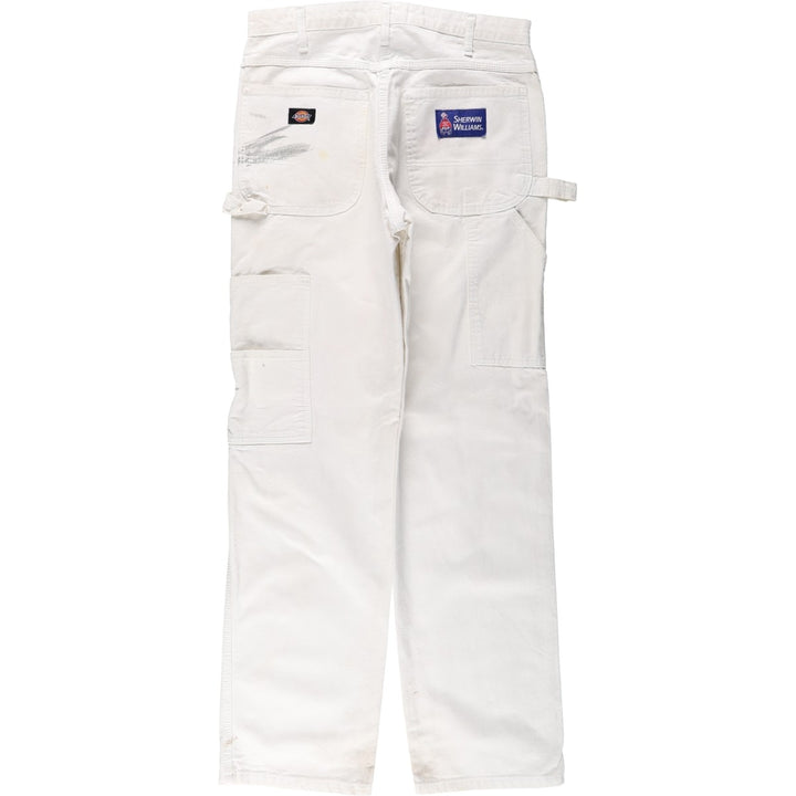 Dickies SHERWIN WILLIAMS Painter Pants, Men's W32 (approx.) cotton white type Vintage Second Hand