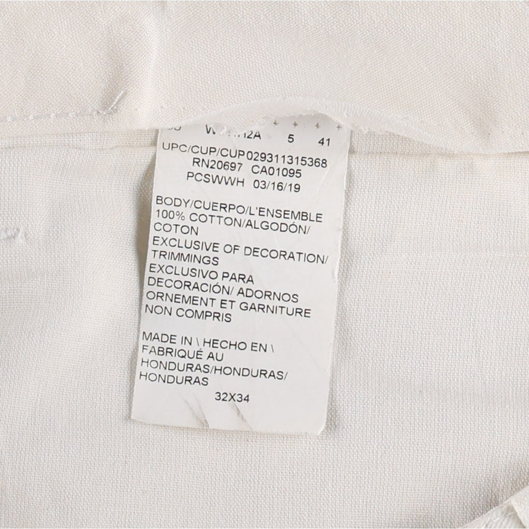 Dickies SHERWIN WILLIAMS Painter Pants, Men's W32 (approx.) cotton white type Vintage Second Hand