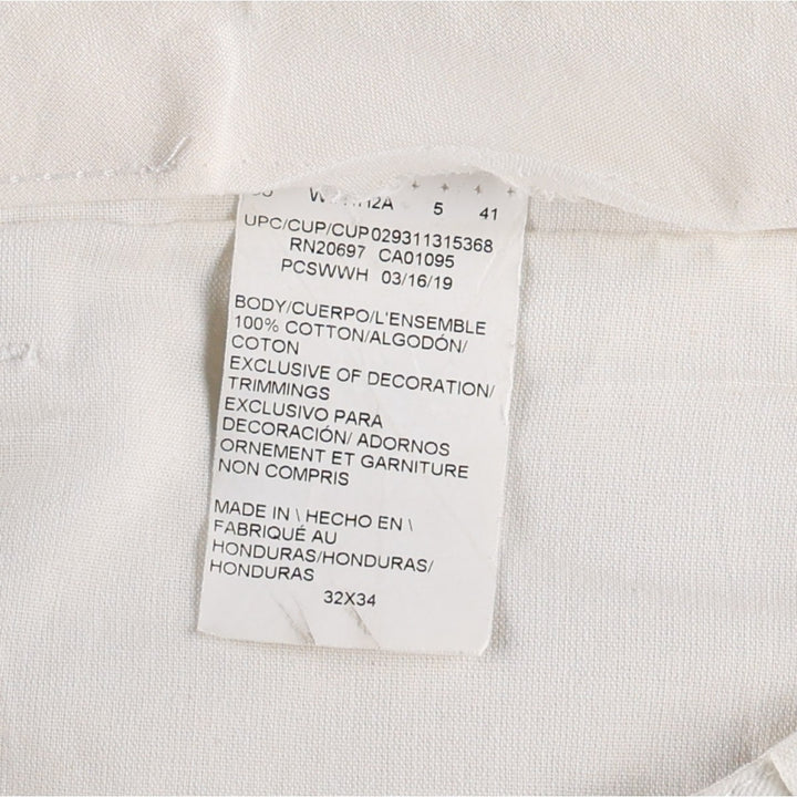 Dickies SHERWIN WILLIAMS Painter Pants, Men's W32 (approx.) cotton white type Vintage Second Hand