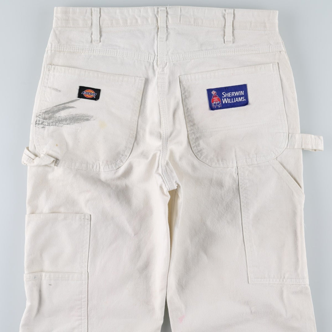 Dickies SHERWIN WILLIAMS Painter Pants, Men's W32 (approx.) cotton white type Vintage Second Hand