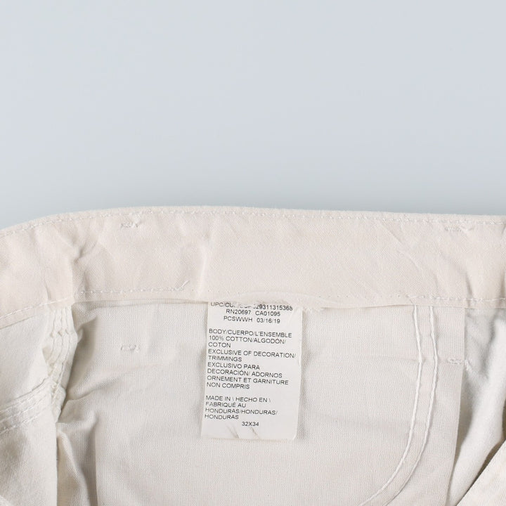 Dickies SHERWIN WILLIAMS Painter Pants, Men's W32 (approx.) cotton white type Vintage Second Hand