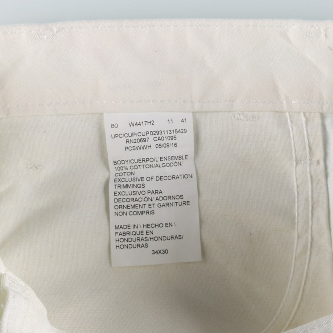 Dickies SHERWIN WILLIAMS Sherwin Williams Painter Pants Men's W34 equivalent cotton white type Vintage Second Hand