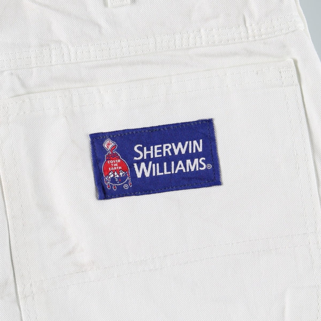 Dickies SHERWIN WILLIAMS Sherwin Williams Painter Pants Men's W34 equivalent cotton white type Vintage Second Hand
