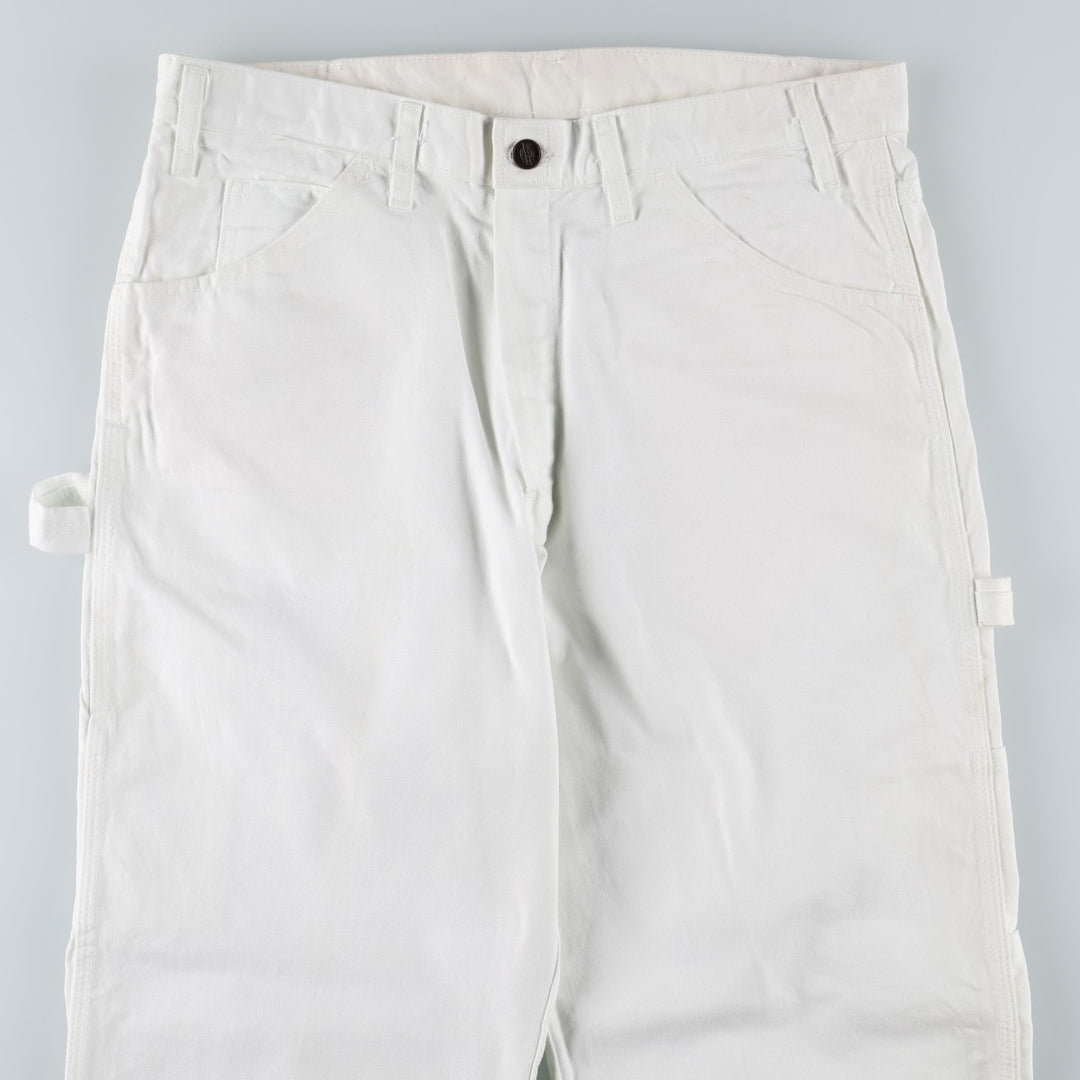 Dickies SHERWIN WILLIAMS Sherwin Williams Painter Pants Men's W34 equivalent cotton white type Vintage Second Hand