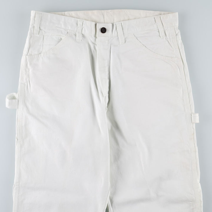 Dickies SHERWIN WILLIAMS Sherwin Williams Painter Pants Men's W34 equivalent cotton white type Vintage Second Hand