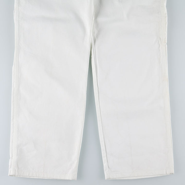 Dickies SHERWIN WILLIAMS Sherwin Williams Painter Pants Men's W34 equivalent cotton white type Vintage Second Hand