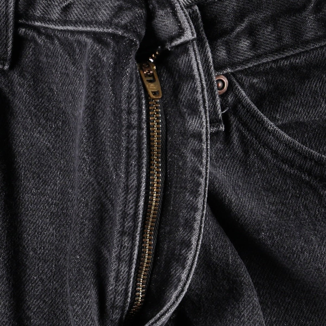 Dickies Black Denim Tapered Jeans, Men's Size W34 (approx.) cotton black type Vintage Second Hand