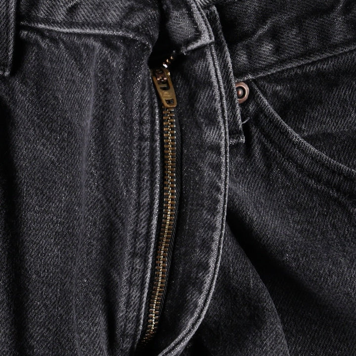 Dickies Black Denim Tapered Jeans, Men's Size W34 (approx.) cotton black type Vintage Second Hand