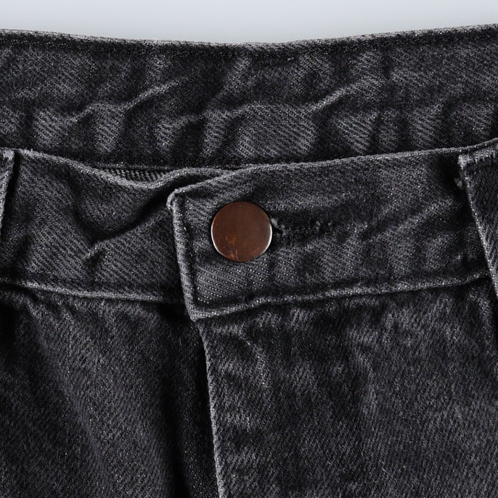 Dickies Black Denim Tapered Jeans, Men's Size W34 (approx.) cotton black type Vintage Second Hand