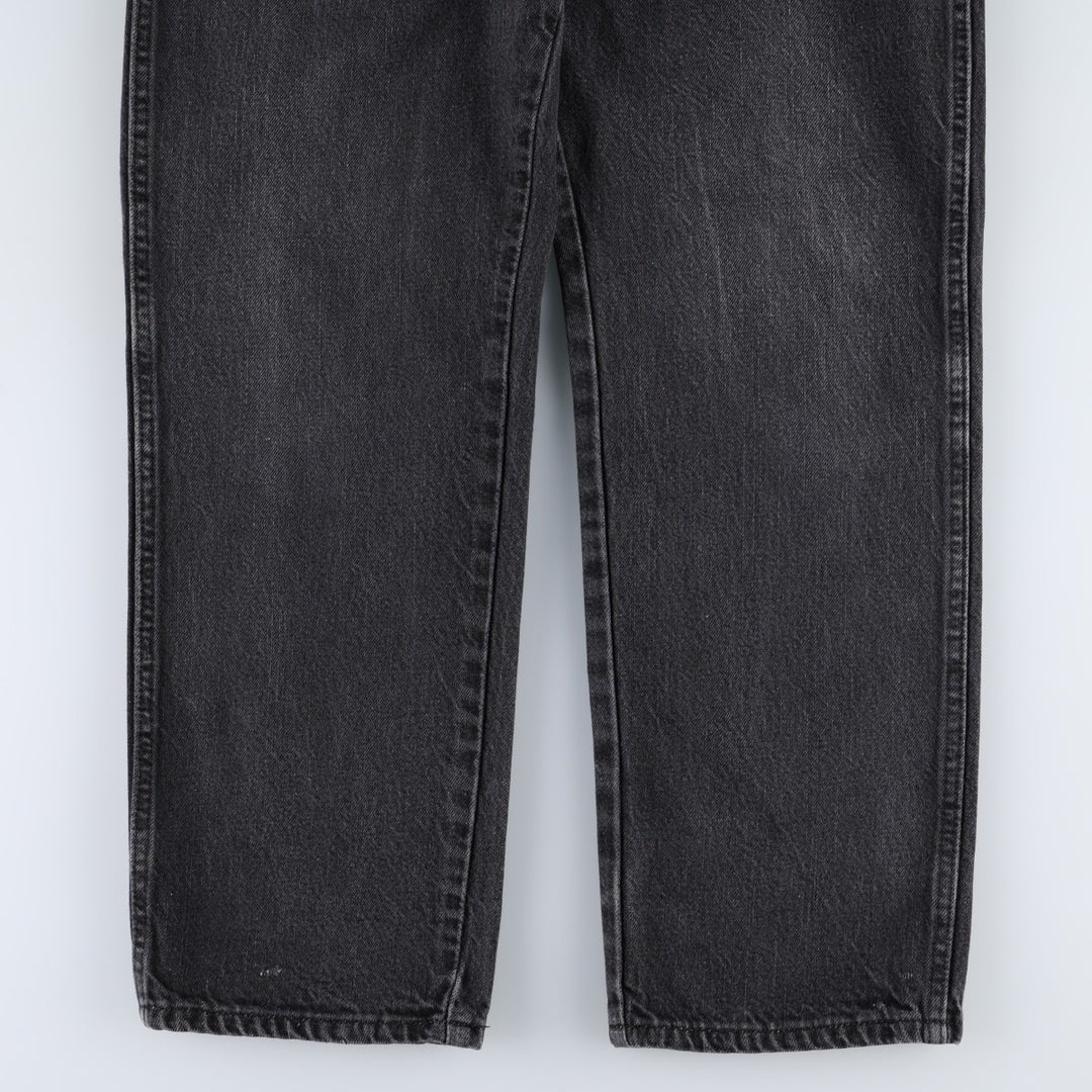 Dickies Black Denim Tapered Jeans, Men's Size W34 (approx.) cotton black type Vintage Second Hand